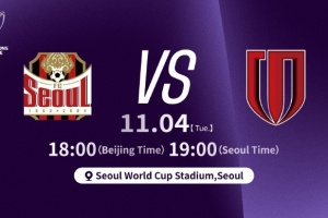 亚冠精英联赛第4轮⚽FC首尔vs成都蓉城  北京时间11月4日18:00