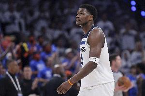 复出首战！爱德华兹13中5得到15分2板5助2断 正负值-25全场最低